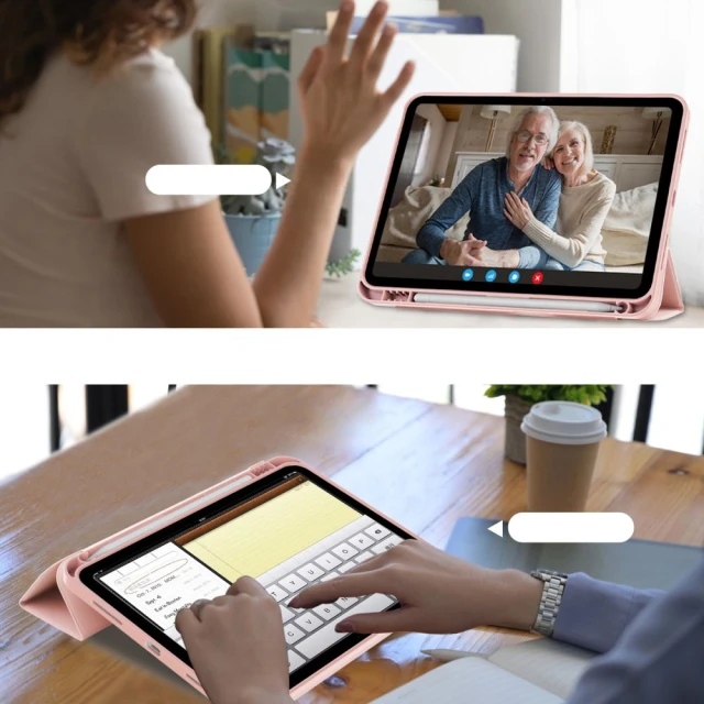 Чохол Tech-Protect SC Pen для iPad 11 2025 11th Gen | 10.9 2022 10th Gen Pink (9490713927601)