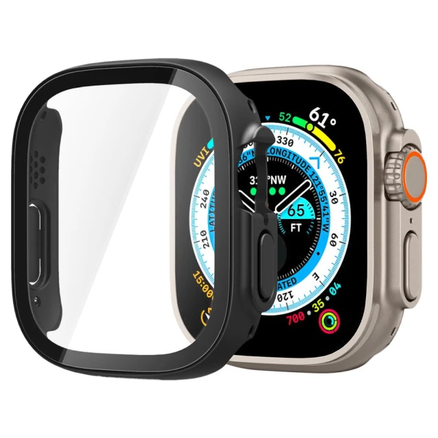 Чохол Spigen Thin Fit 360 для Apple Watch Ultra 49 mm Black (ACS05558)
