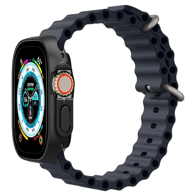 Чохол Spigen Thin Fit 360 для Apple Watch Ultra 49 mm Black (ACS05558)