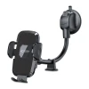 Автотримач Tech-Protect V3 Universal Long Arm Windshield & Dashboard Car Mount Black (9490713928219)