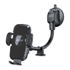Автотримач Tech-Protect V3 Universal Long Arm Windshield & Dashboard Car Mount Black (9490713928219)