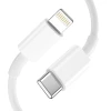Мережевий зарядний пристрій Tech-Protect 20W USB-C | USB-A with USB-C to Lightning Cable 1m White (9490713929124)