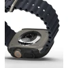Чохол Ringke Slim (2 Pack) для Apple Watch Ultra 49 mm Clear Matte Black (8809881268873)