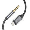 Кабель Tech-Protect Ultraboost Lightning to AUX Mini Jack 3.5mm 1m Black (9490713929087)