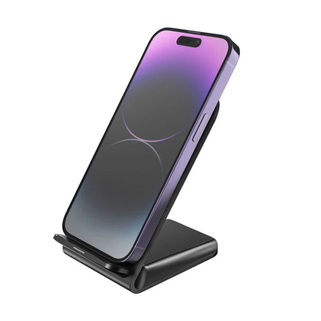 Бездротовий зарядний пристрій Tech-Protect S2 15W Black (9490713929865)