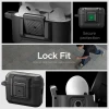 Чохол для навушників Spigen Lock Fit для AirPods Pro 1 | 2 Matte Black (ACS05485)