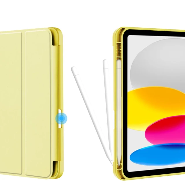 Чохол Tech-Protect SC Pen для iPad 11 2025 11th Gen | 10.9 2022 10th Gen Yellow (9490713930861)