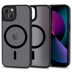 Чохол Tech-Protect Magmat для iPhone 13 mini Matte Black with MagSafe (9490713930694)