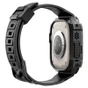 Чохол-ремінець Spigen Rugged Armor Pro Band для Apple Watch Ultra 49 mm Black (ACS05460)
