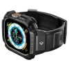 Чохол-ремінець Spigen Rugged Armor Pro Band для Apple Watch Ultra 49 mm Black (ACS05460)