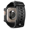 Чохол-ремінець Spigen Rugged Armor Pro Band для Apple Watch Ultra 49 mm Black (ACS05460)