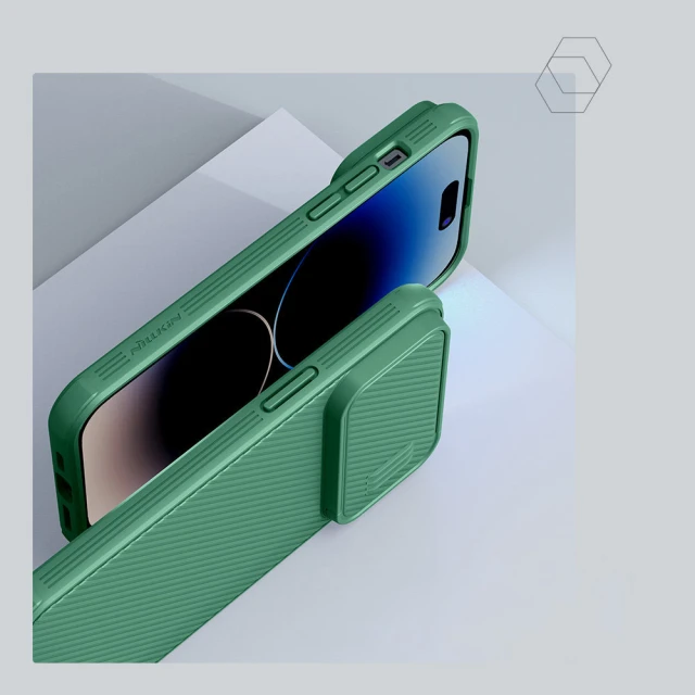 Чохол Nillkin CamShield S для iPhone 14 Pro Max Blue (6902048258969)
