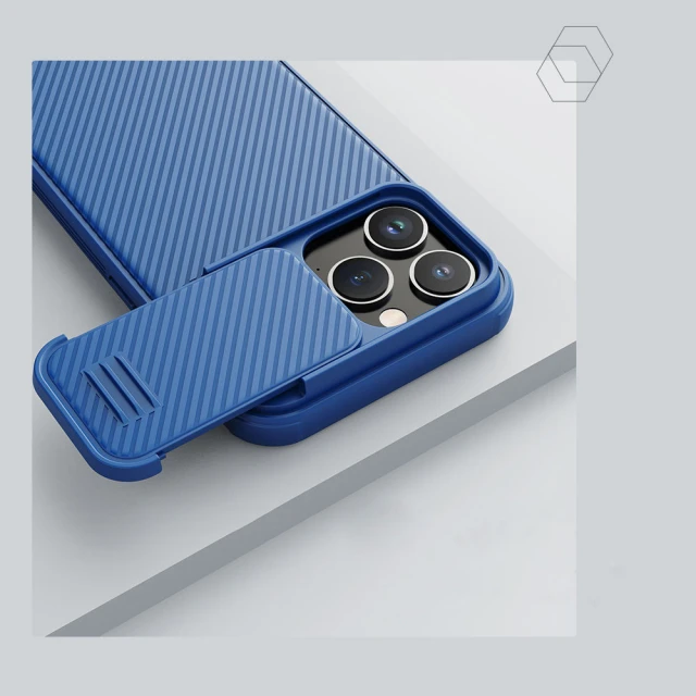 Чохол Nillkin CamShield S для iPhone 14 Pro Max Blue (6902048258969)