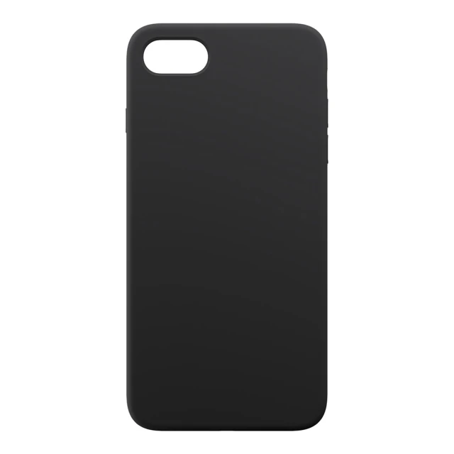 Чохол 3mk Silicone Case для iPhone SE 2022/2020 | 8 | 7 Black (5903108499118)