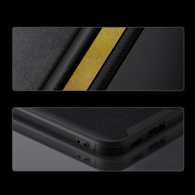 Чохол Nillkin CamShield Leather S для Samsung Galaxy S23 Plus (S916) Black (6902048258204)