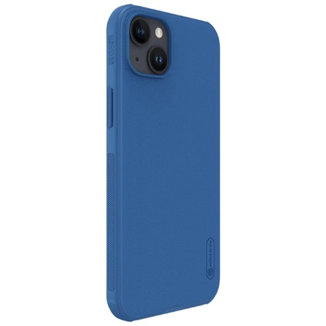 Чехол Nillkin Super Frosted Shield Pro для iPhone 15 Plus Blue (6902048265622)