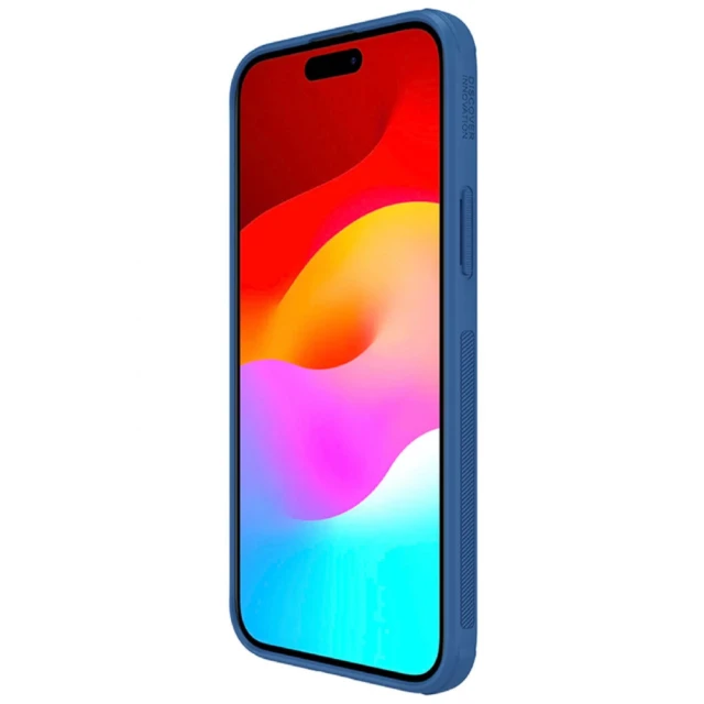 Чехол Nillkin Super Frosted Shield Pro для iPhone 15 Plus Blue (6902048265622)