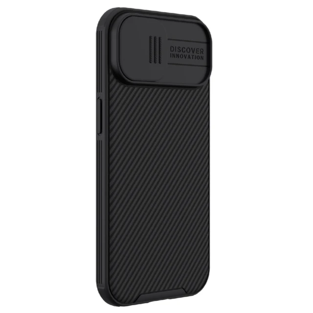 Чохол Nillkin CamShield Pro для iPhone 15 Plus Black with MagSafe (6902048266742)