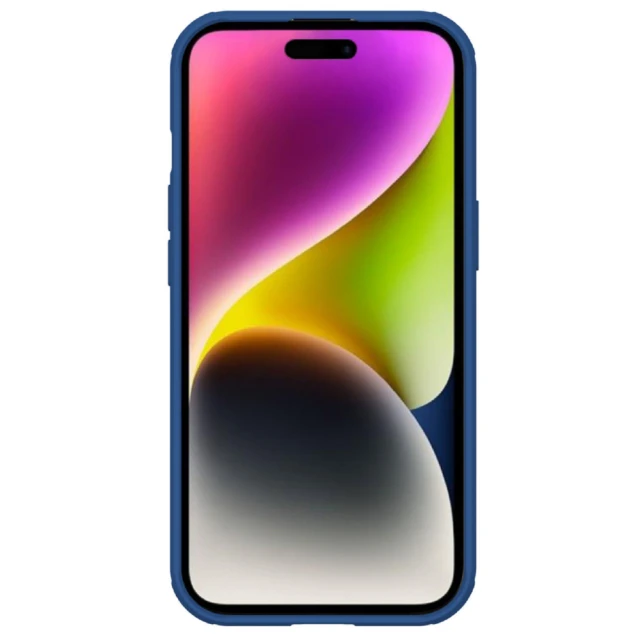 Чохол Nillkin CamShield Pro для iPhone 15 Plus Blue with MagSafe (6902048266759)