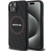Чохол Mercedes для iPhone 15 Leather Debossed Lines Black (AMHCP15SGSEBK)