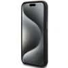Чохол Mercedes для iPhone 15 Leather Debossed Lines Black (AMHCP15SGSEBK)