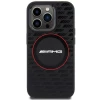 Чехол Mercedes для iPhone 15 Pro Max Leather Debossed Lines Black (AMHCP15XGSEBK)