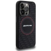 Чехол Mercedes для iPhone 15 Pro Max Leather Debossed Lines Black (AMHCP15XGSEBK)