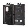 Чехол Mercedes для iPhone 15 Pro Max Leather Debossed Lines Black (AMHCP15XGSEBK)