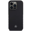 Чохол Mercedes Smooth Leather для iPhone 15 Pro Black with MagSafe (MEHMP15L23RCMK)