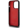 Чохол Mercedes для iPhone 15 Pro Leather Debossed Lines Black (AMHMP15L23SMRK)