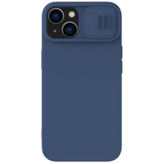 Чохол Nillkin CamShield Silky для iPhone 15 Plus Dark Blue (6902048266476)