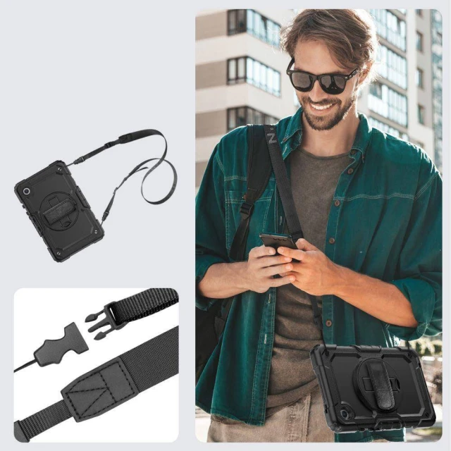 Чохол Tech-Protect Solid360 для Samsung Galaxy Tab A9 Plus 11.0 X210 | X215 | X216 Black (9319456607932)