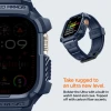 Чехол-ремешок Spigen Rugged Armor Pro для Apple Watch Ultra 49 mm Navy Blue (ACS07389)