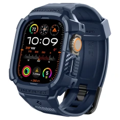 Чехол-ремешок Spigen Rugged Armor Pro для Apple Watch Ultra 49 mm Navy Blue (ACS07389)