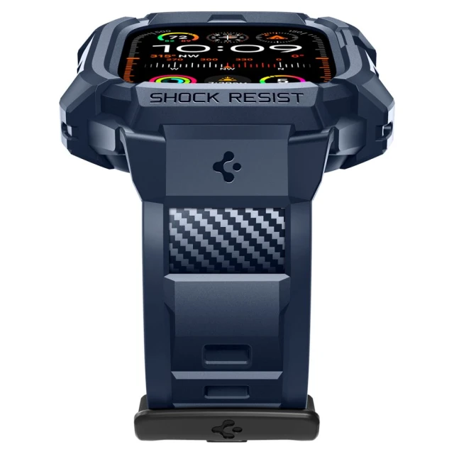 Чехол-ремешок Spigen Rugged Armor Pro для Apple Watch Ultra 49 mm Navy Blue (ACS07389)