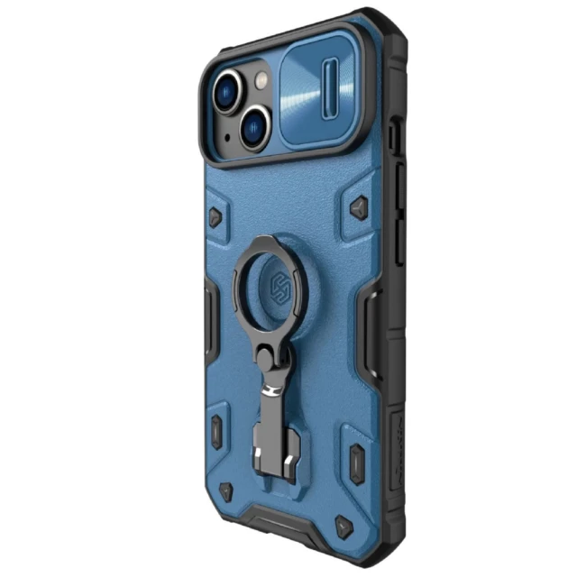 Чохол Nillkin CamShield Armor Pro для iPhone 14 Plus Blue (6902048248724)