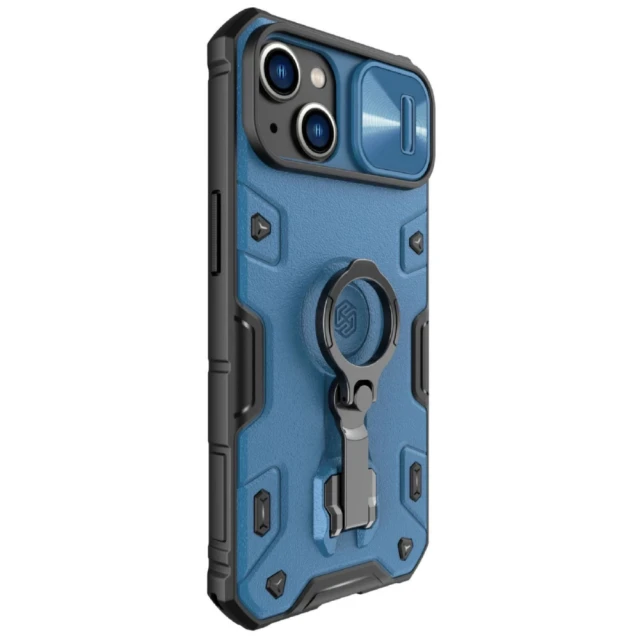 Чохол Nillkin CamShield Armor Pro для iPhone 14 Plus Blue (6902048248724)