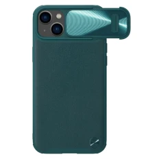 Чехол Nillkin CamShield Leather S для iPhone 14 Plus Green (6902048249738)