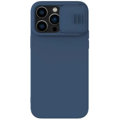 Чохол Nillkin CamShield Silky для iPhone 14 Pro Max Blue (6902048249349)