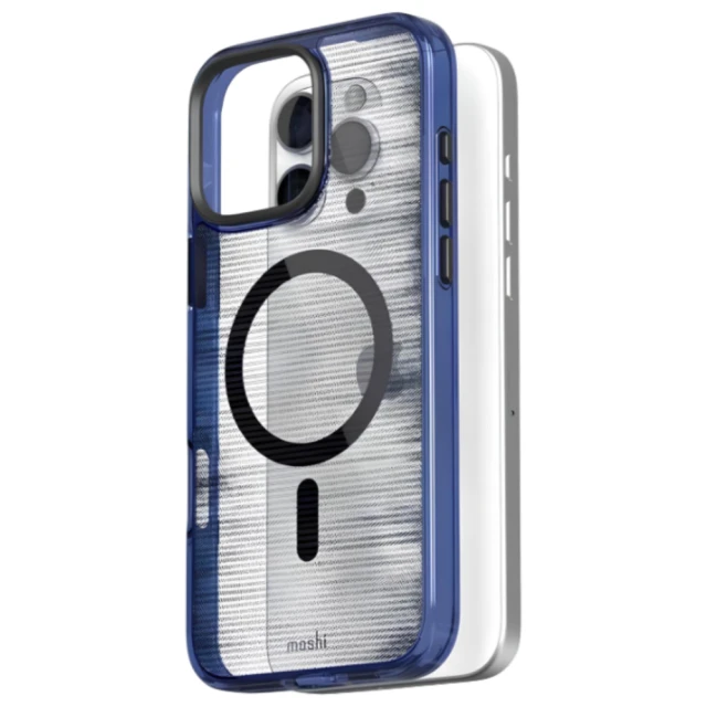 Чохол Moshi iGlaze Hardshell для iPhone 16 Pro Max Dust Violet with MagSafe (99MO241020)