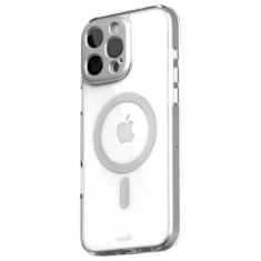 Чохол Moshi iGlaze Slim Hardshell Case для iPhone 16 Pro Max Luna Silver with MagSafe (99MO241014)