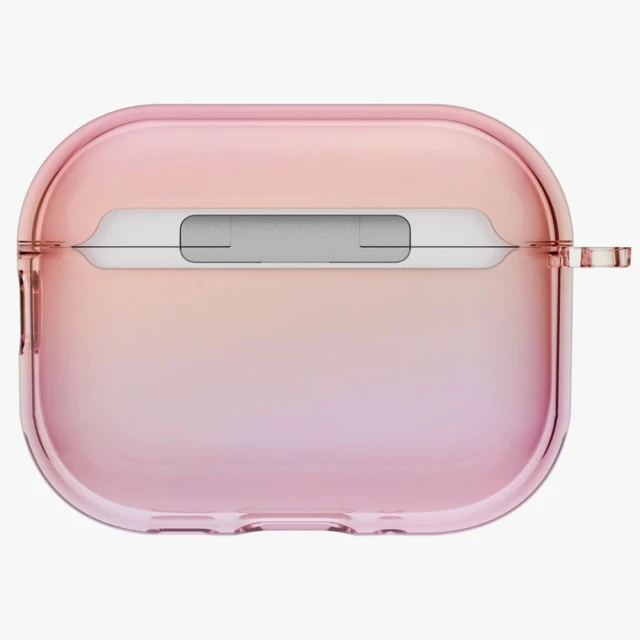 Чохол для навушників UNIQ Hang Case Iridescia для AirPods Pro 3 Pink Prism (UNIQ-AIRPODSPRO3-IRDPPRS)