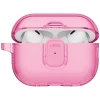 Чохол для навушників UNIQ Lock Case Glase Pro для AirPods Pro 3 Pink (UNIQ-AIRPODSPRO3-GLSPCPNK)