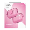 Чохол для навушників UNIQ Lock Case Glase Pro для AirPods Pro 3 Pink (UNIQ-AIRPODSPRO3-GLSPCPNK)