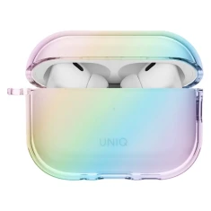 Чехол для наушников UNIQ Hang Case Iridescia для AirPods Pro 3 Holo Quartz (UNIQ-AIRPODSPRO3-IRDHQTZ)