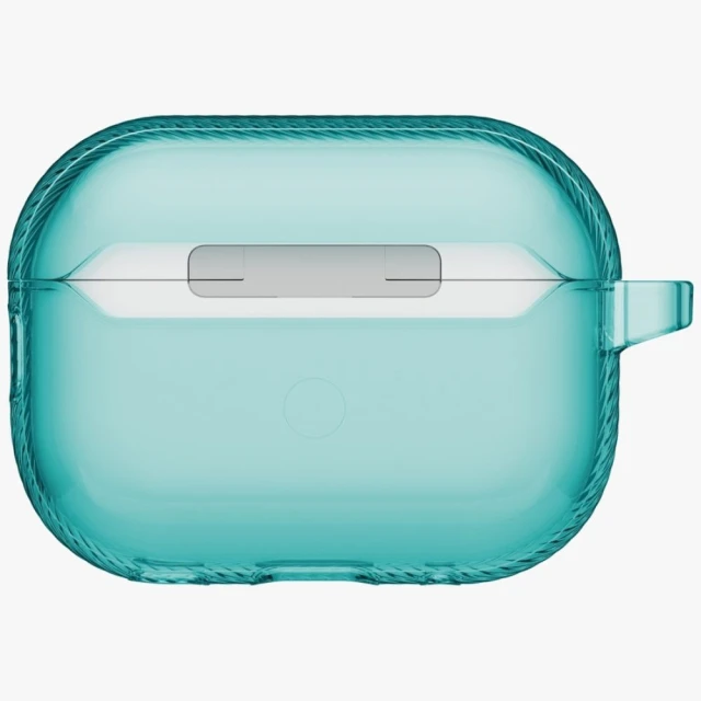 Чохол для навушників UNIQ Lock Case Glase Pro для AirPods Pro 3 Teal (UNIQ-AIRPODSPRO3-GLSPTEAL)
