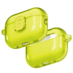 Чехол для наушников UNIQ Lock Case Glase Pro для AirPods Pro 3 Yellow (UNIQ-AIRPODSPRO3-GLSPLLIM)