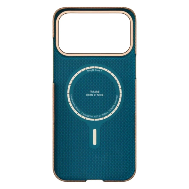 Чохол Pitaka Ultra-Slim для iPhone 17 Pro Golden Glint with MagSafe (KI1705AG)
