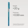 Чохол Pitaka Ultra-Slim для iPhone 17 Pro Lucid Blue with MagSafe (KI1706AG)