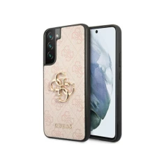 Чохол Guess 4G Big Metal Logo для Samsung Galaxy S23 Plus S916 Pink (GUHCS23M4GMGPI)